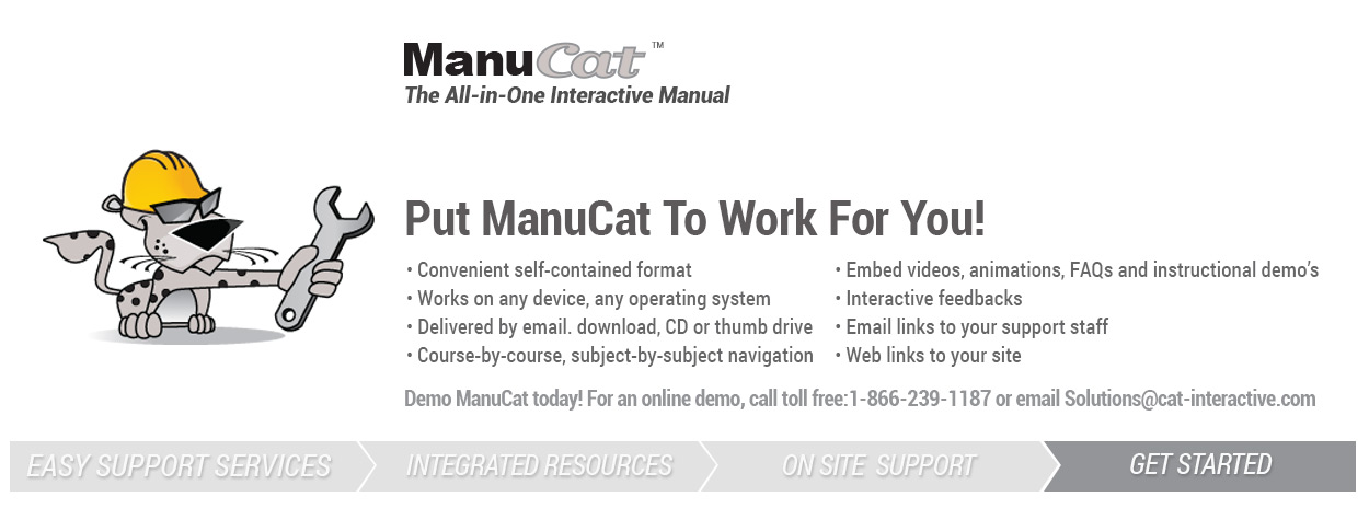 Request a ManuCat Demo