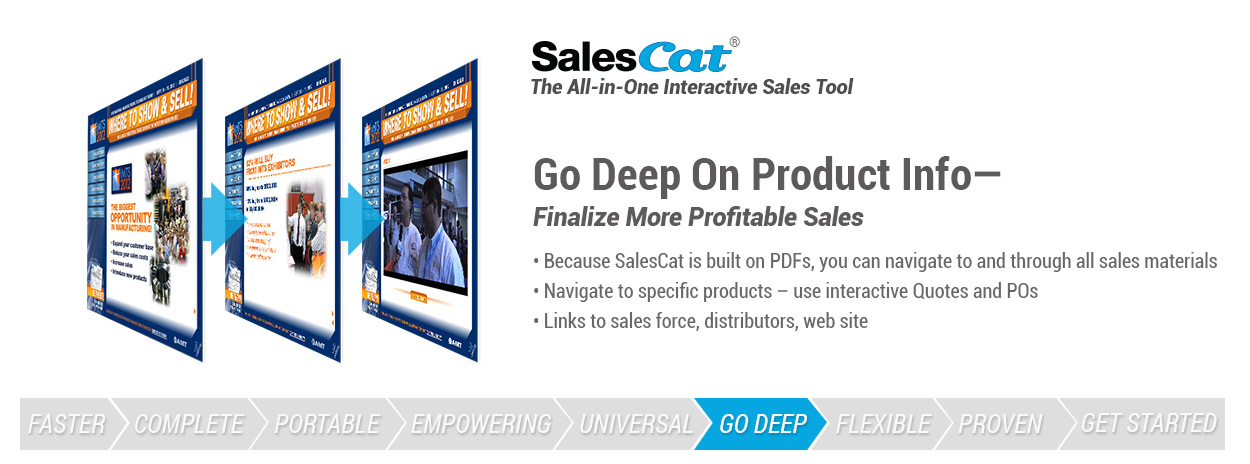 Go deep on product info - finalize more profitable sales